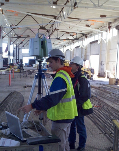 laser scanning job