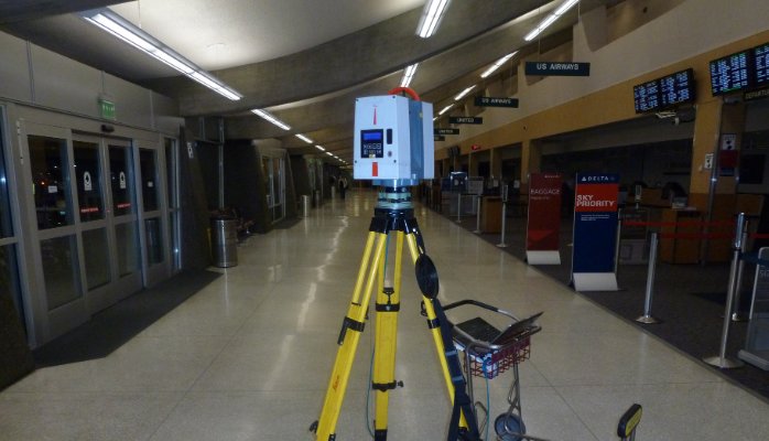 Laser Scanning in Airport