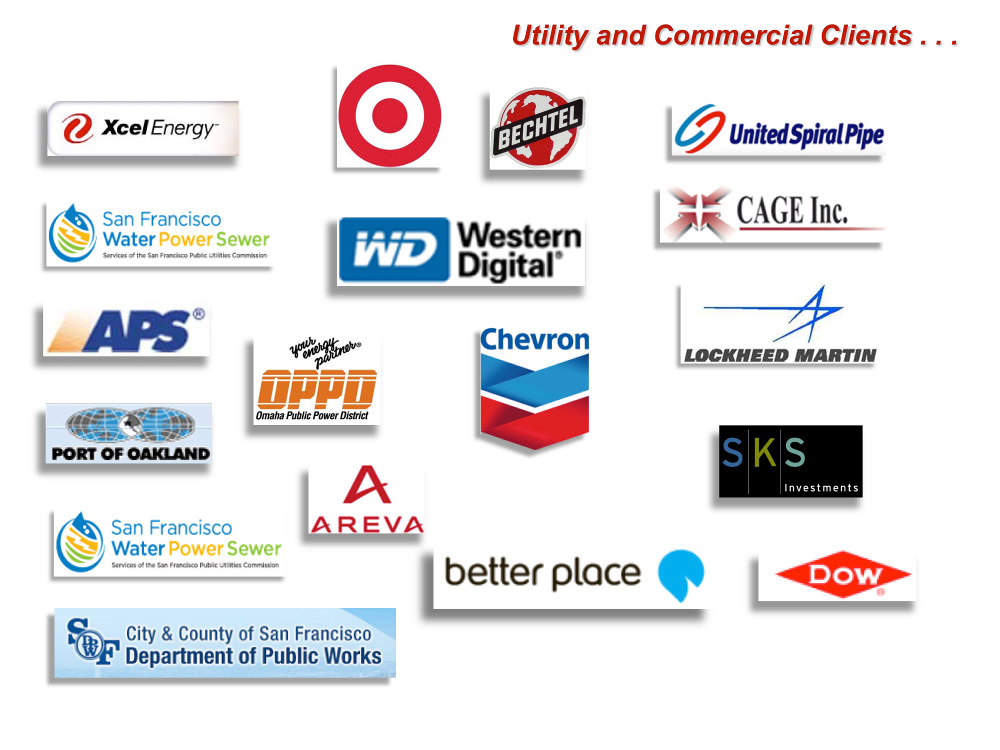 Utility and Commercial Clients